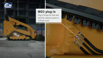 WEO plug-in fittings for construction machines