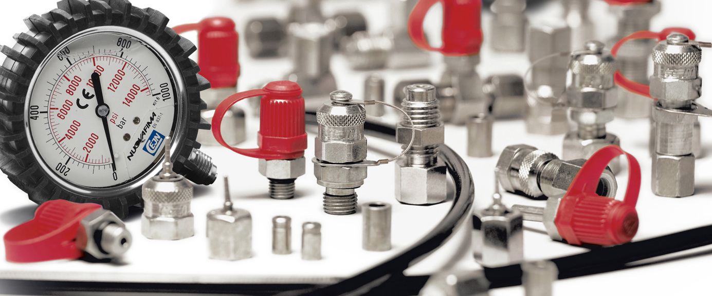 Check the pressure in your hydraulic system