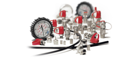 Kontroller trykket i dit hydrauliske system