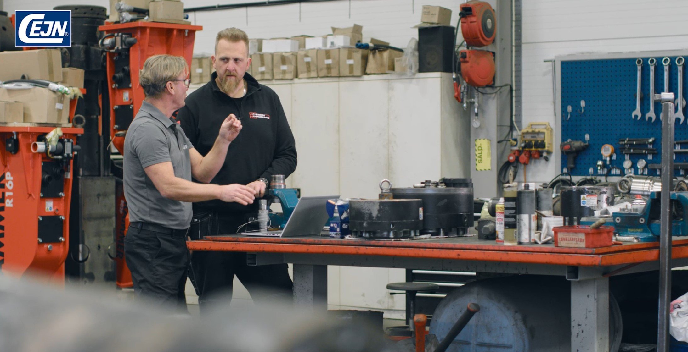 Göteborgs Hammarservice integrates CEJN TLX for high-performance hydraulic tools