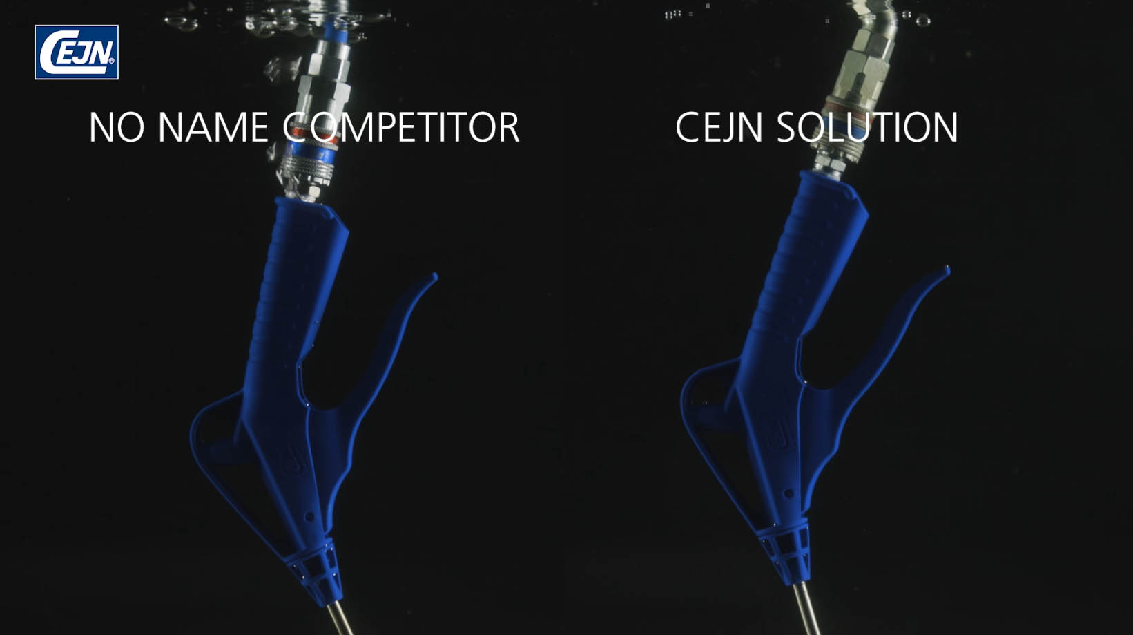 Compressed air optimisation - Plumber's tape vs CEJN pre-coated thread sealing