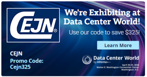 Visit us at Data Center World, Booth #1153