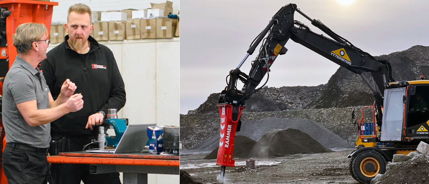 Göteborgs Hammarservice integreert CEJN TLX voor hoogwaardig hydraulisch gereedschap
