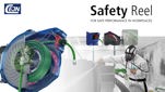 bSafe luftslangsupprullare för andning – Teknisk animation