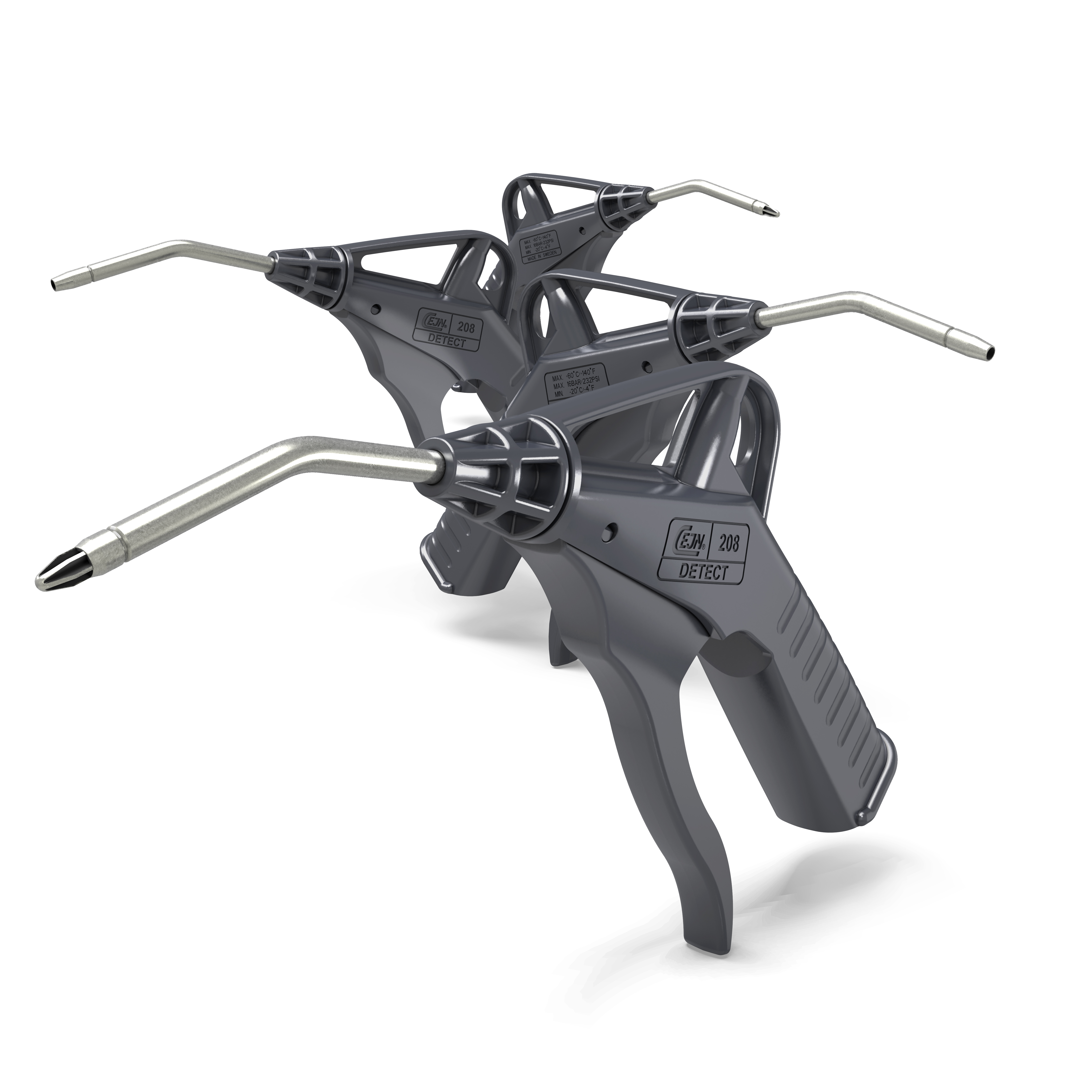 208 Detect blow guns