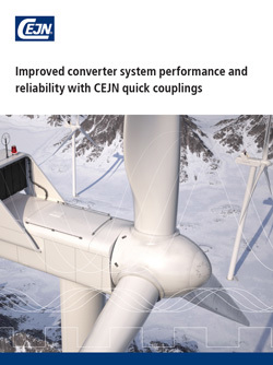 Improved converter system performance and reliability with CEJN quick couplings