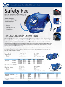 Hose & Cable Safety Reels - New Generation
