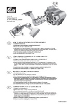 Multi-X GII - Gruppo leva