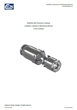 1 inch Smartflow - Installation, Operation and Maintenance