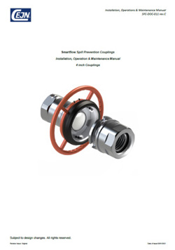 4 inch Smartflow - Installation, Operation and Maintenance