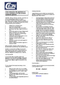 Tubi Flessibili per Altissima Pressione