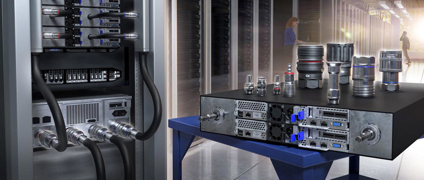 Extending the product range of quick connect coupling solutions for the data center industry 