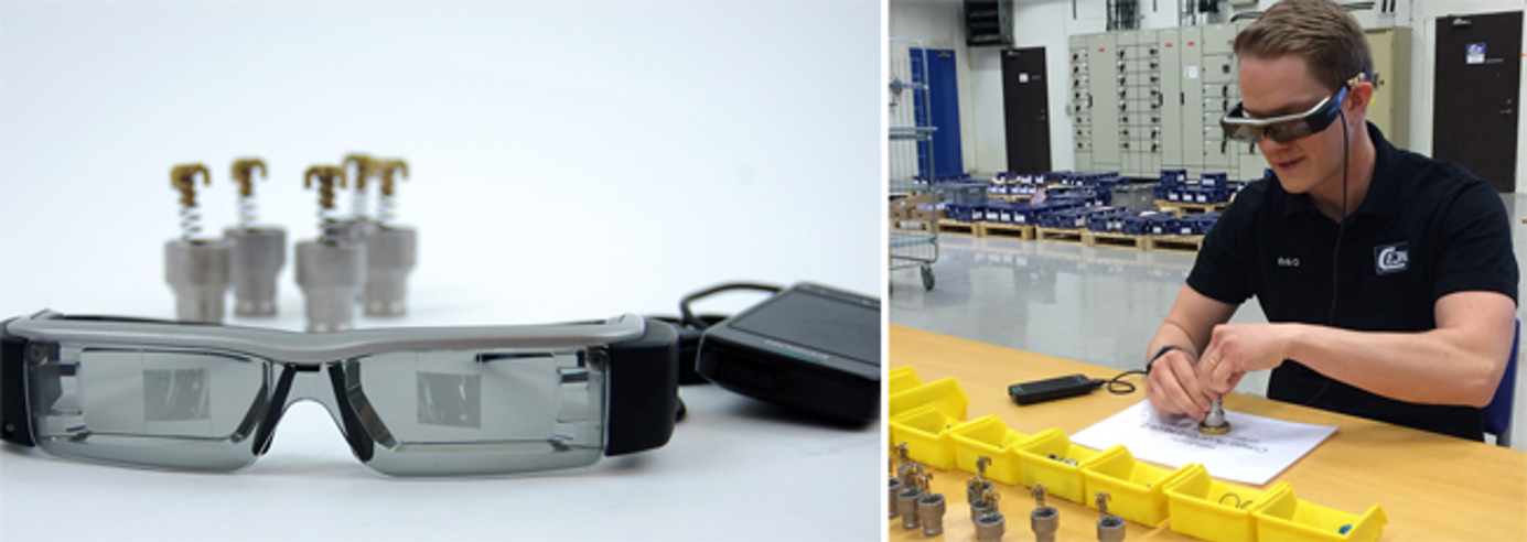 Las gafas AR – una alternativa futura a la formación tradicional en montaje industrial