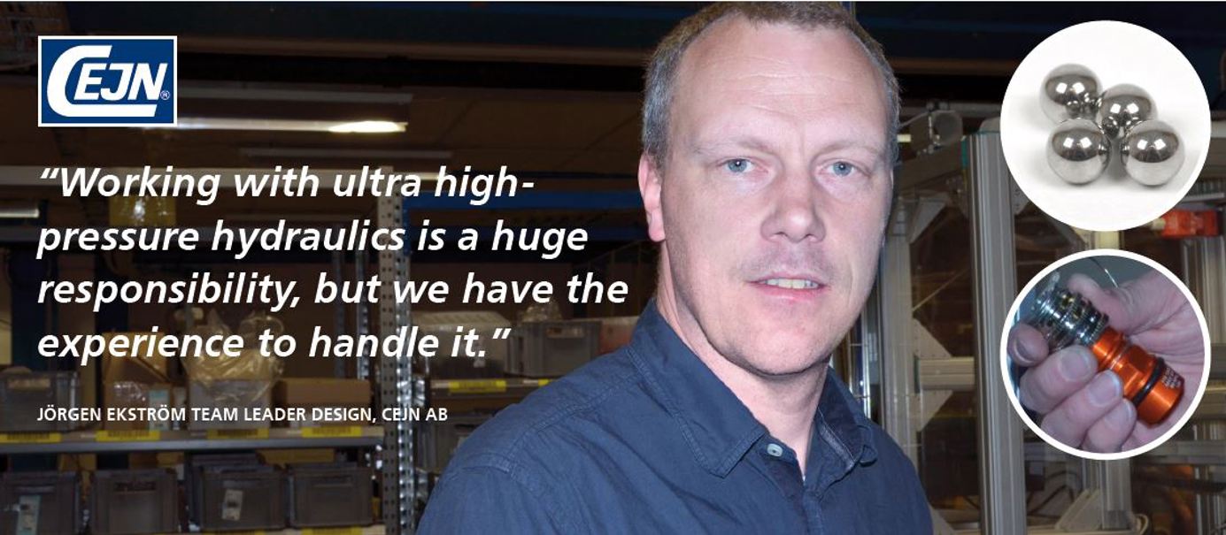 O poder das Esferas de Aço – Uma visão do trabalho da CEJN dentro da Ultra Alta Pressão