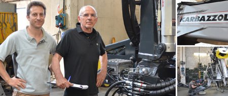 ICAR BAZZOLI: « Le raccord hydraulique encliquetable WEO fournit une solution sans problème »