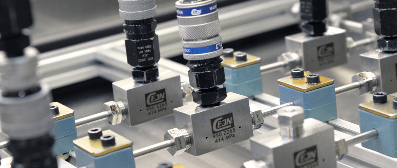 Hogedruk hydraulische componenten voor zware omstandigheden