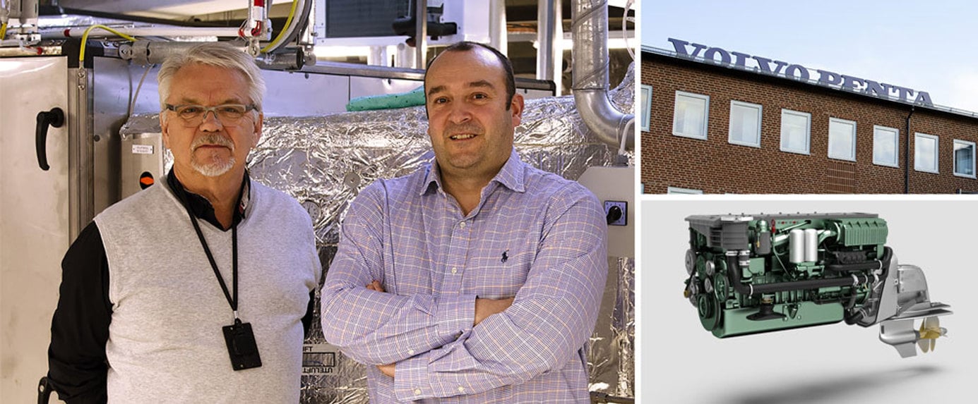 La Tecnologia NFC aiuta la procedura dei test del motore Volvo Penta Secure