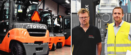 Maggiore efficienza in FMC grazie all'utilizzo di WEO sui carrelli elevatori Toyota