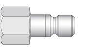 Scandinavian standard nipple, 6.5 mm