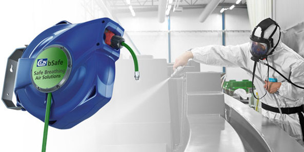 Lançamento - Enroladores de mangueira para ar respirável bSafe