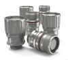 
Spill-free screw-to-connect couplings for low-pressure fluids