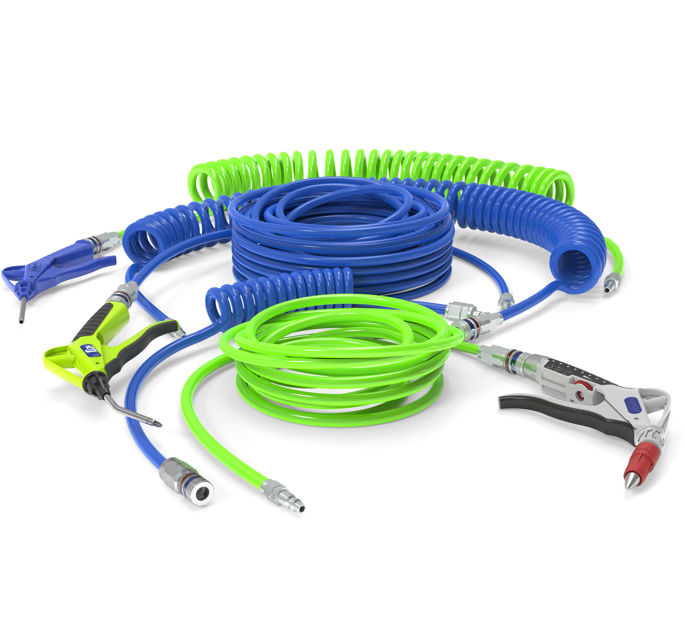 Compressed air hose kits